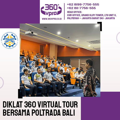 Diklat 360 Virtual Tour Poltrada Bali