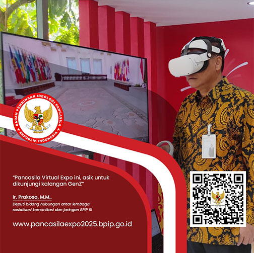 360 Virtual Tour Gedung Pancasila Jakarta Dalam VR