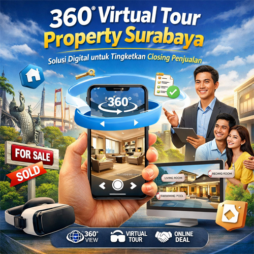 360 Virtual Tour Property Surabaya