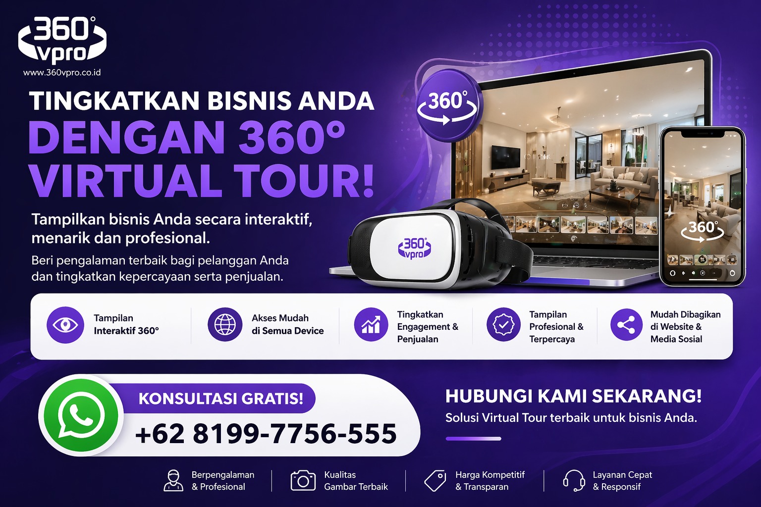 Cara Kerja Virtual Tour