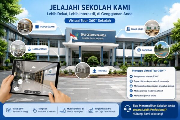 Jasa 360 Virtual Tour Sekolah