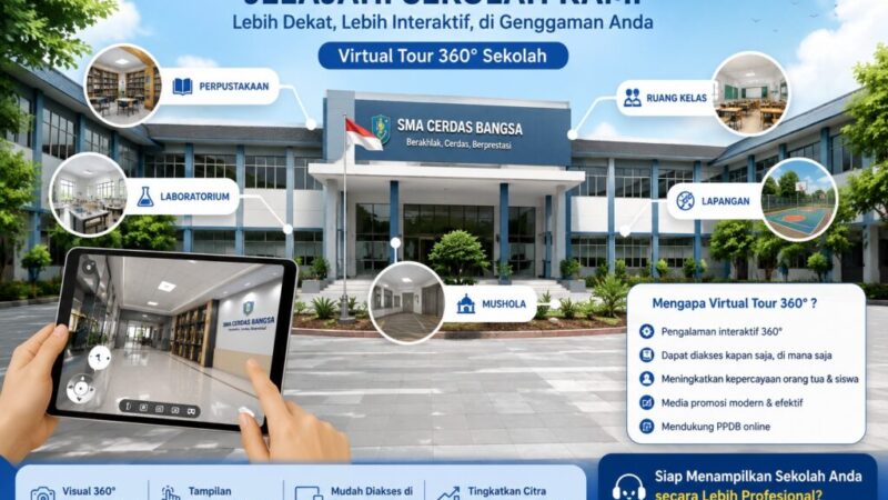 Jasa 360 Virtual Tour Sekolah